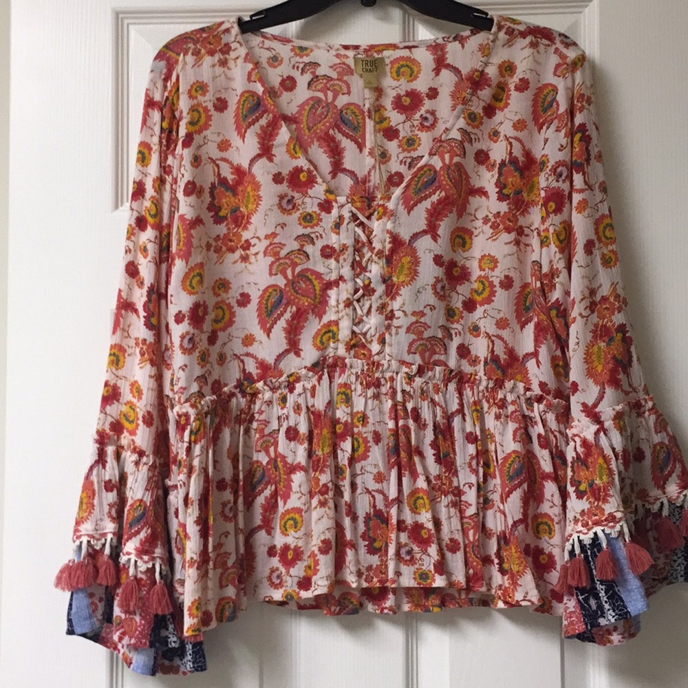 SOLD‼️NWT True Craft Handcrafted Shirt